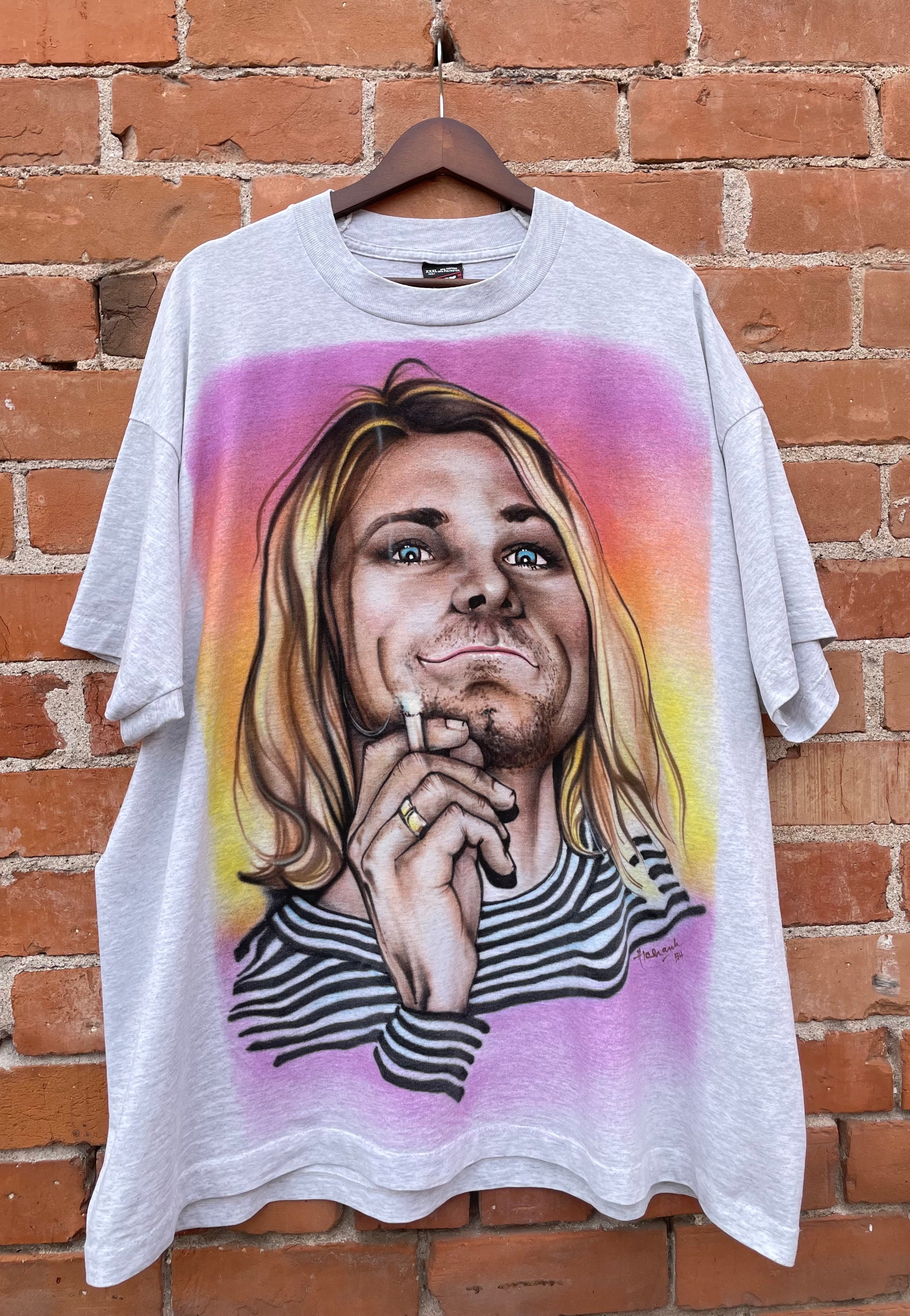 超希少 1994 カート・コバーン Tシャツ Branford Gallery Kurt Cobain